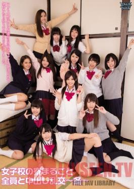 ZUKO-095 Studio Zukkon / Bakkon Full Penetration Of Everyone At The Girls Dormitory In A Creamipe Orgy  Winter Edition