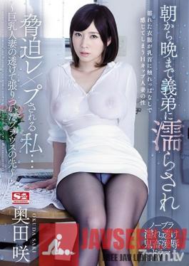 SSNI-443 Studio S1 NO.1 STYLE - My Brother-In-Law Makes Me Wet, Blackmails Me And loves Me All Day... ~Under The See-Through, Clinging Blouse Of A Busty Married Woman