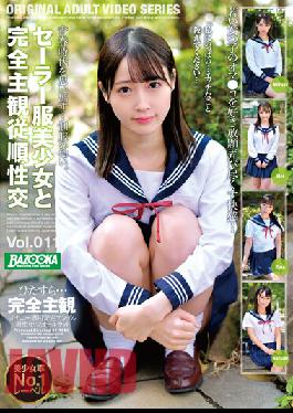 BAZX-337 Studio K.M.Produce Completely Subjective Obedience Sexual Intercourse With A Beautiful Girl In A Sailor Suit Vol.011